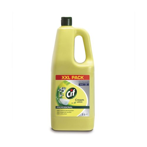 CIF Pro Formula Cream Lemon (2l) - karcmentesen tisztító folyékony súrolószer citrom illattal
