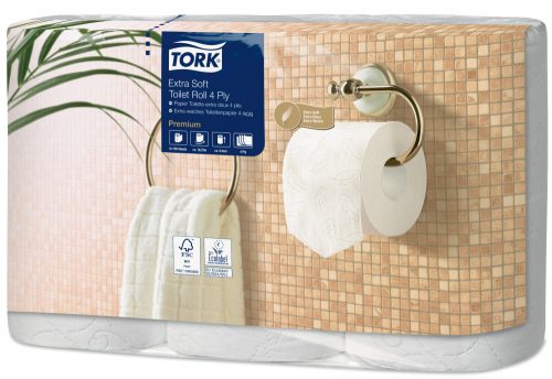 Tork Extra Soft kis tekercses toalettpapír T4