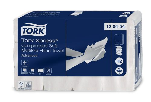 Tork Xpress® tömörített soft multifold kéztörlő H2